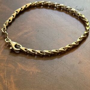 Italian Sterling Silver Bracelet - 7.5in.